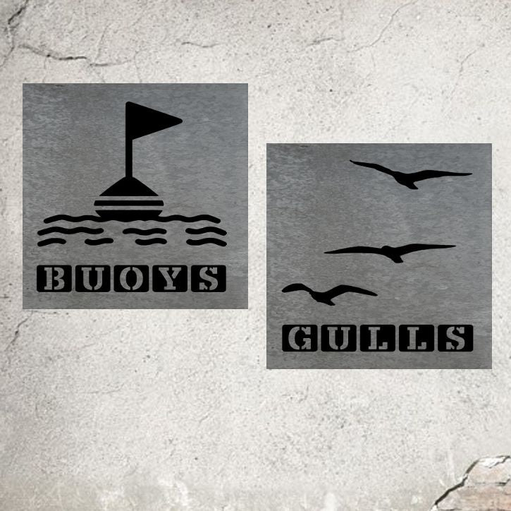 Kitchenconext's tweet image. Nautical Bathroom Signs Buoys and Gulls Beach House Cottage Decor tuppu.net/4926a1c8 #WainfleetTradingPost #Shopify #BathroomSigns