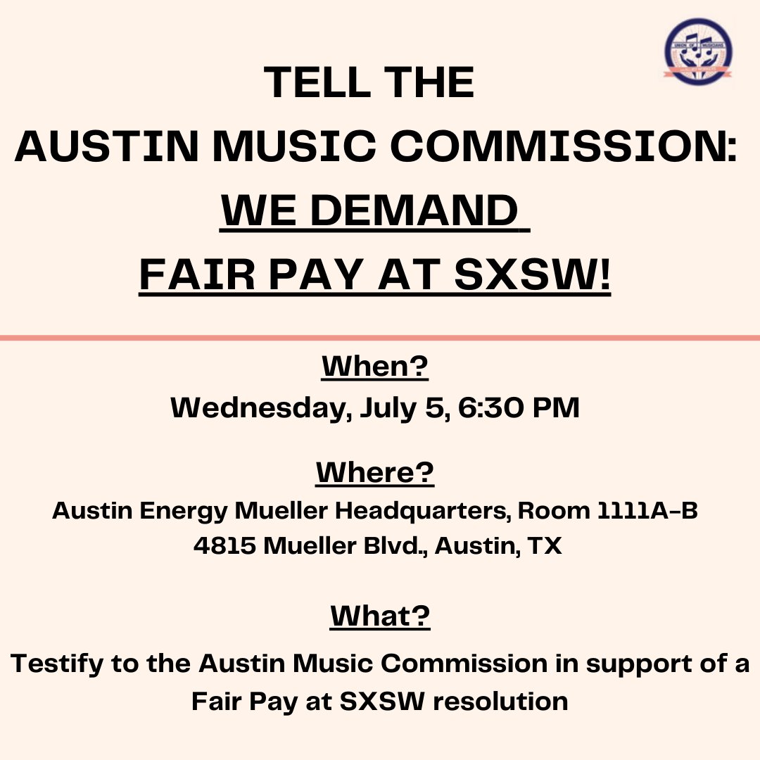 United Musicians and Allied Workers tweet media