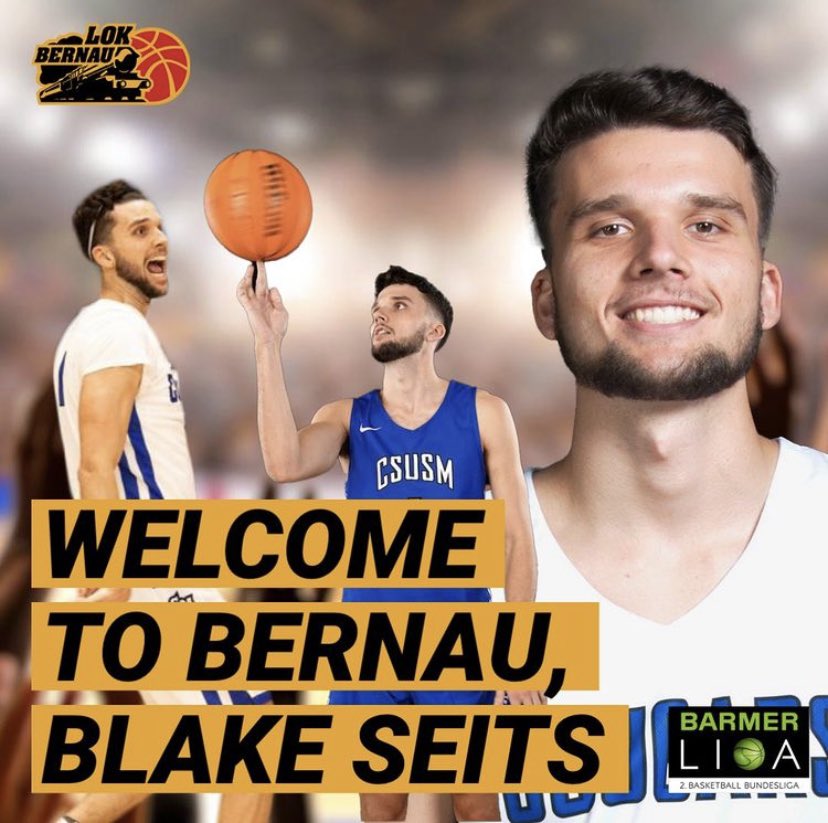 Congrats to our guy/Miramar Alum <a href="/BlakeSeits/">blake</a> on his 2nd professional contract - SSV LOKOMOTIVE BERNAU (Germany - ProB). Great ball player and human-being. Well deserved, and we are proud of you. Keep going!
#MiramarFamily <a href="/sgnlthelgthoops/">John Bynum Jr.</a> <a href="/FullTimeHoops1/">Aaron Burgin</a> <a href="/GoMiramarJets/">SD Miramar Jets</a>
