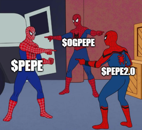 ogpepecoin's tweet photo. There's enough room for 3 right?

#OGPEPE $OGPEPE #PEPE $PEPE #PEPE2 https://t.co/zipdtLtN8O