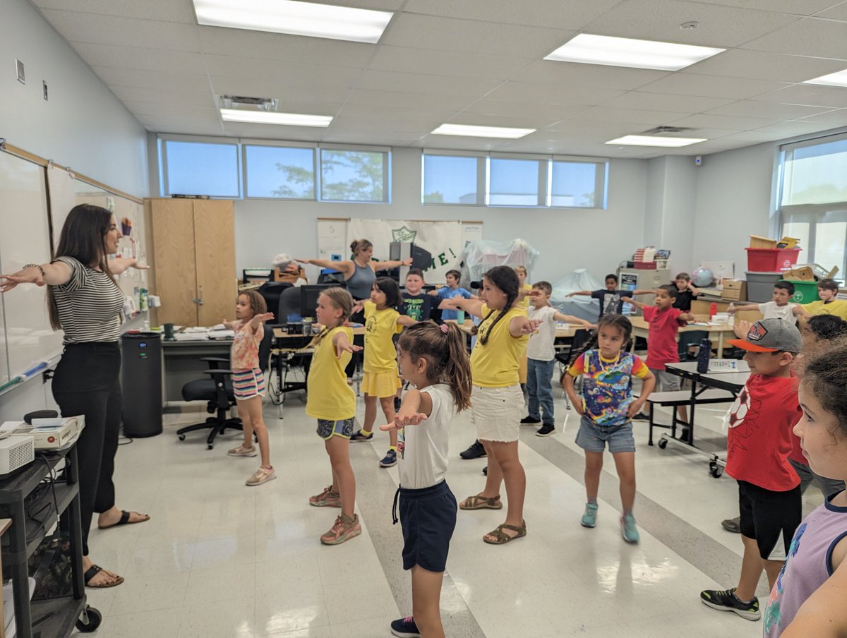 What a fantastic activity at <a href="/CampWonder/">Camp Wonder</a> this morning. Thank you <a href="/ArtsCanTeach/">Arts Can Teach</a> for providing such a fun, energetic and effective project for us to work on. #GECDSBSLP2023 #gecdsbpro <a href="/ClaraHowitt/">Dr. Clara Howitt</a> <a href="/PrincipalONeil/">Dustin O'Neil</a> <a href="/MissSevers/">Miss Severs</a>