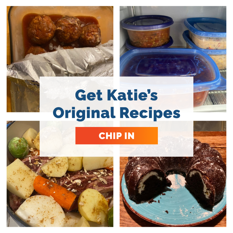 katieporterca's tweet photo. Life as a single mom, Congresswoman, and Senate candidate requires diligent planning, and that means meal prep... Help fuel our campaign with a $5 donation, and I'll share some of their favorite recipes with you!