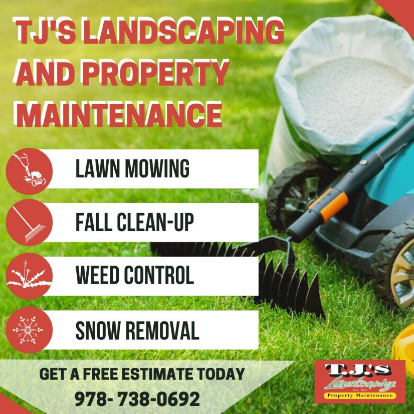 tj_maintenance's tweet photo. Keep your landscape looking its best. T.J’s Lawn Service offers timely maintenance for your property, and we can help you keep it that way. Check out our services below and call today!

Email us: landscapingwithtj@gmail.com
Call us now: 978-738-0692

#landscaping #maintenance https://t.co/DazpArhkTT