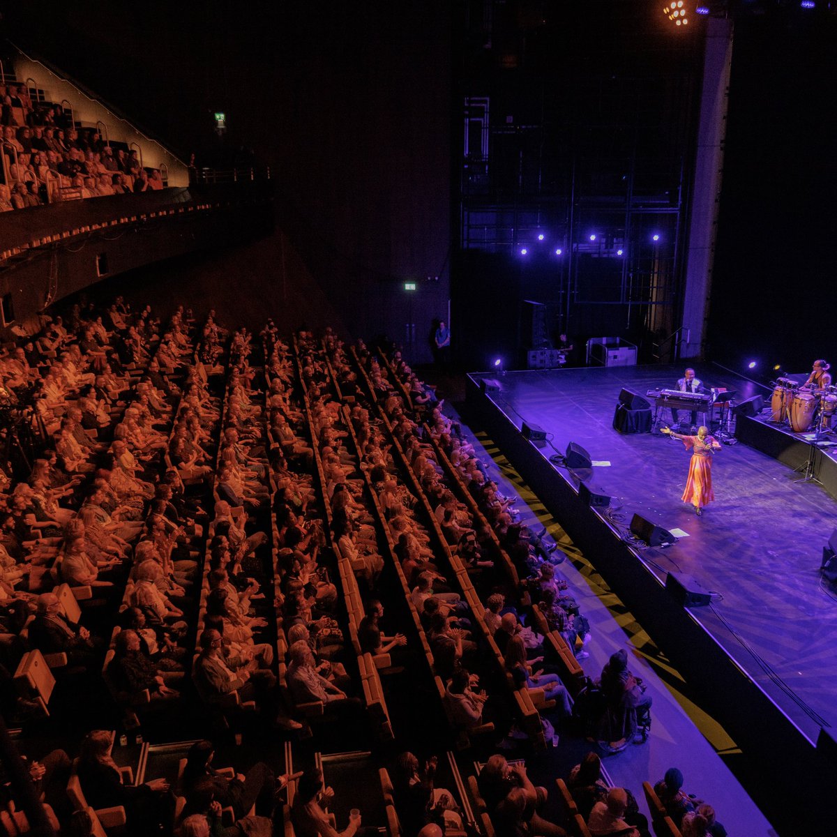 factoryintl's tweet photo. Everyone was in a celebratory mood as we opened the Hall at Aviva Studios last night.

The legendary @angeliquekidjo brought joy and energy in abundance and Manchester responded in kind. https://t.co/SE8kFD5tMw