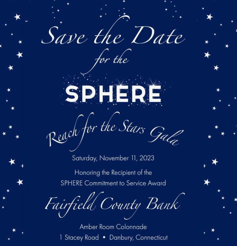 Mark your calendars! Nov. 11 <a href="/sphere_ct/">Sphere</a> Reach for the Stars Gala includes a delightful coc... bit.ly/43eM4Gb