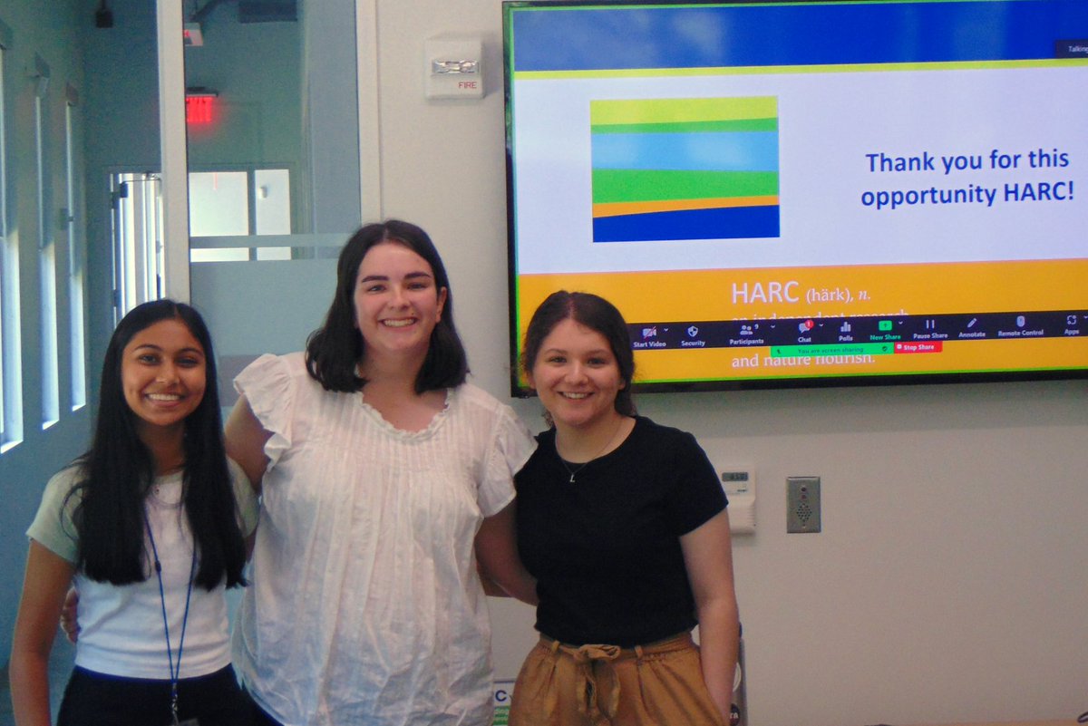 HARCresearch's tweet photo. This June, HARC hosted three rising stars as part of the Education for Tomorrow Alliance Student Internship Program. Find out more about these bright young interns here https://t.co/PW7o0NisKB
#HARCresearch #EfTA #StudentInternshipProgram https://t.co/LNeWpxMDEv