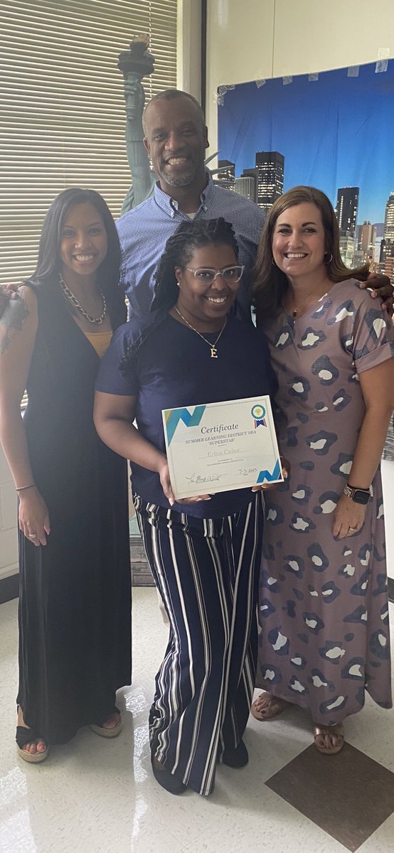 Celebrating an amazing Summer Learning in Cumberland County. I enjoyed working with some amazing people and connecting with different leaders. @CumberlandCoSch #CCSSummerLearning2023