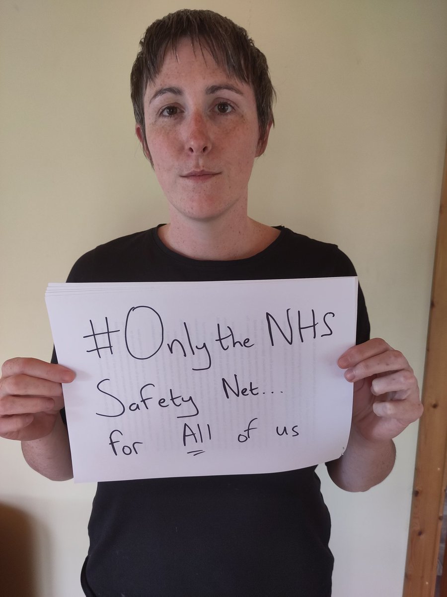 #OnlytheNHS has the capacity to be that genuine Safety Net
 for all of us
 in our time of need 💜❤️💚💛

#NHS75 #NHSBirthday  #NHS75Women