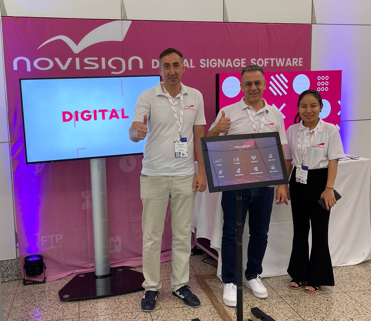 novisign's tweet photo. NoviSign is happy to take part, the third year in a row, in the Digital Signage Summit Europe in Munich!
It is an excellent opportunity to meet in person, create new business opportunities, and even explore collaboration with competitors.
#dsse23 #dsse #novisign https://t.co/kHduOYgvJJ