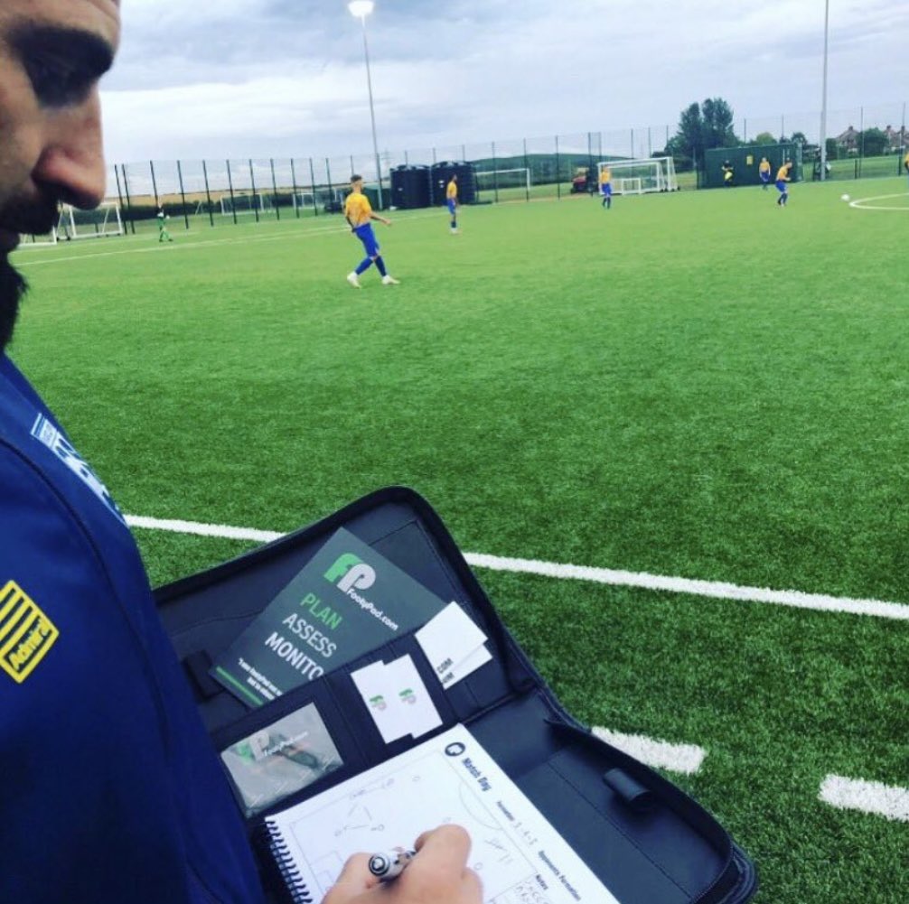We have been making life easier for football coaches for nearly 10 years now. Helping them plan, assess and monitor all aspects of pre and post match days and training sessions!
The UK’s number 1 personalised planner for #footballcoaches #footballscouts at FootyPad.com