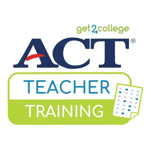 There are a few places still available in our summer ACT Teacher Training! Register at buff.ly/3SMcD0L for the English, reading, math, or science virtual sessions on July 25-26.