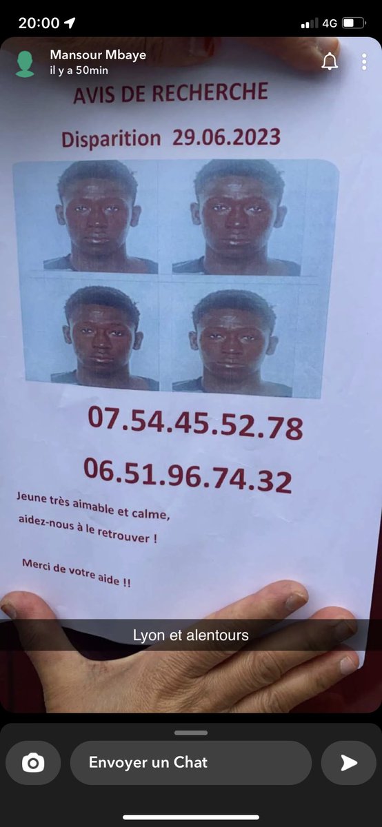 mrm692's tweet image. Partagez s’il vous plaît ça fait 6 jours qu’il a disparu à Lyon. La dernière fois qu’il a été vu c’était à Lyon 3 à 18h.