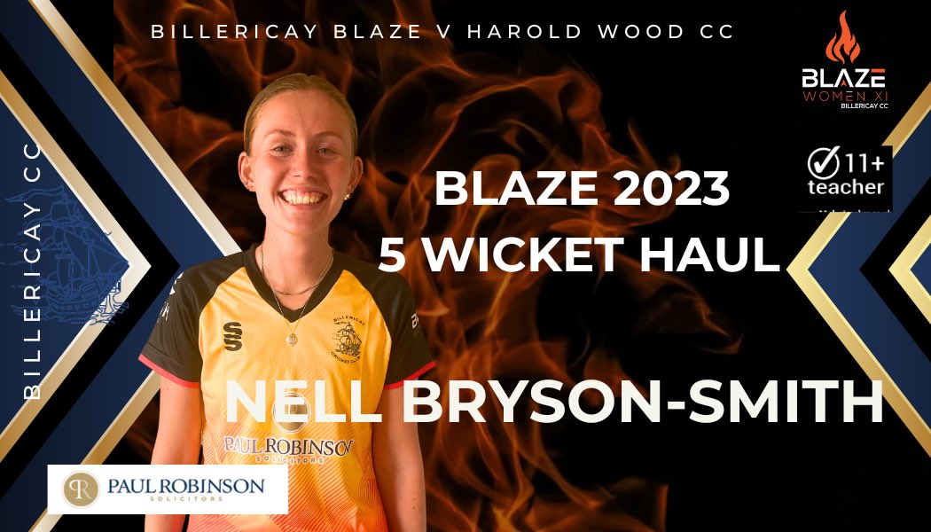 Super signing of the summer - Nell Bryson Smith @sydneycricketclub made her first 5 wicket haul in the EWPL. Great to have this talented player with us this season 🔥🔥🔥 #leftspin #cantbeatemjoinem #gamechangers