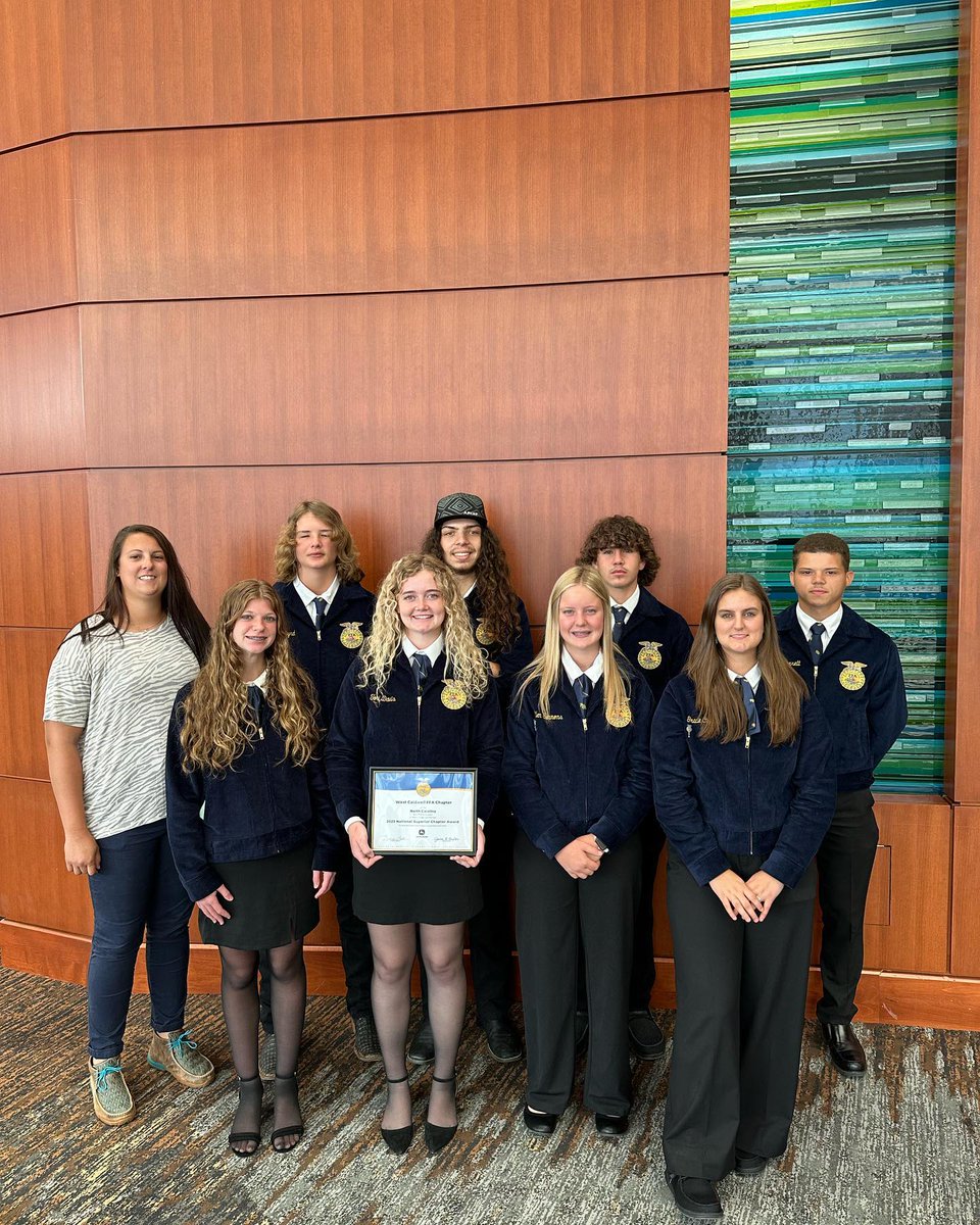 Caldwell County CTE (@cte_caldwellco) on Twitter photo We are so proud of West Caldwell FFA! They received the Superior National Chapter Award at the FFA State Conference. This is the most prestigious award an FFA Chapter can earn! Congratulations to the State Competitors & their adviser, Makayla King! <a href="/CaldwellVoice/">CaldwellSchoolSystem</a> #ctefornc We are so proud of West Caldwell FFA! They received the Superior National Chapter Award at the FFA State Conference. This is the most prestigious award an FFA Chapter can earn! Congratulations to the State Competitors & their adviser, Makayla King! <a href="/CaldwellVoice/">CaldwellSchoolSystem</a> #ctefornc
