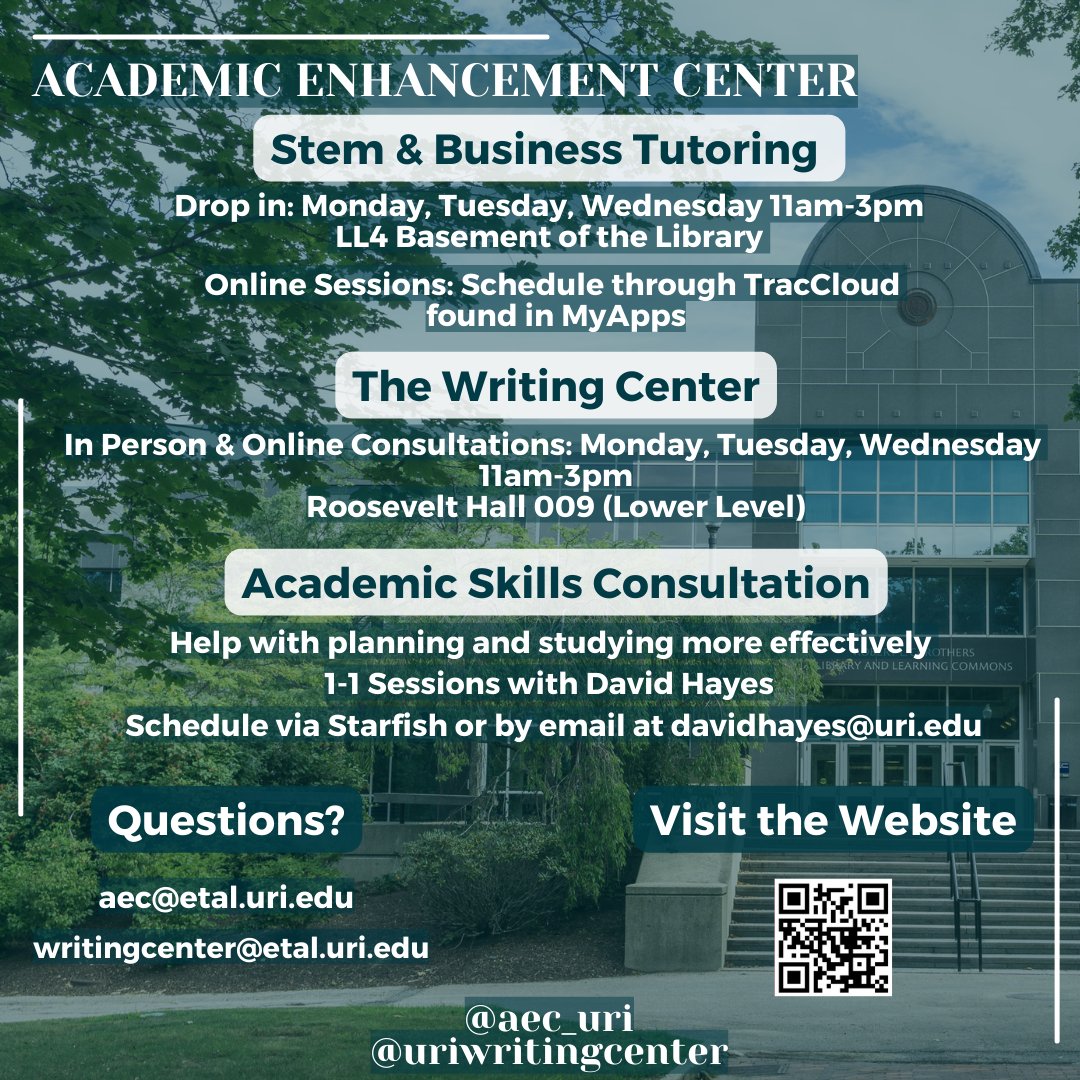 Tutorial and Academic Enhancement Center - Academic Services Center