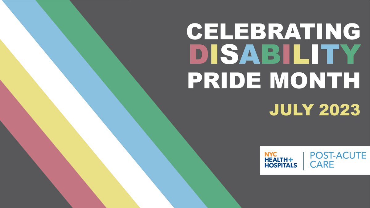 July is #DisabilityPrideMonth. For New Yorkers with long-term disabilities, our five nursing homes provide dedicated skilled nursing care for daily activities. We’re here for you. Learn more about these services: bit.ly/2HwbGYn