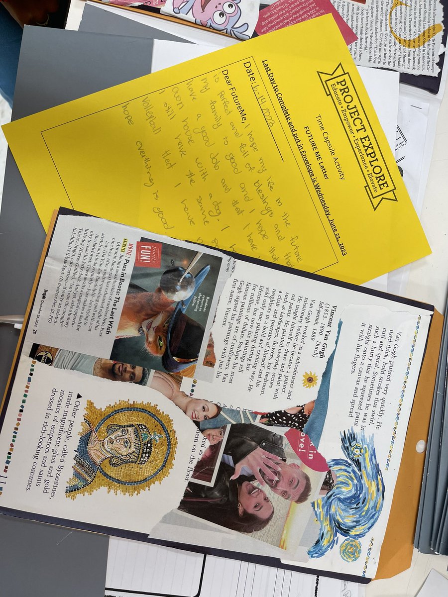 MsJDavisHTX's tweet photo. One of my favorite memories during CCMR Summer Enrichment Camp was the Time Capsule Project! 

Our Lions worked hard on completing their time capsules! 🦁 

#CCMREnrichmentCamp2023
@HISD_ProjectEx @WhoAreWe_SGA https://t.co/G3PJjSERkL