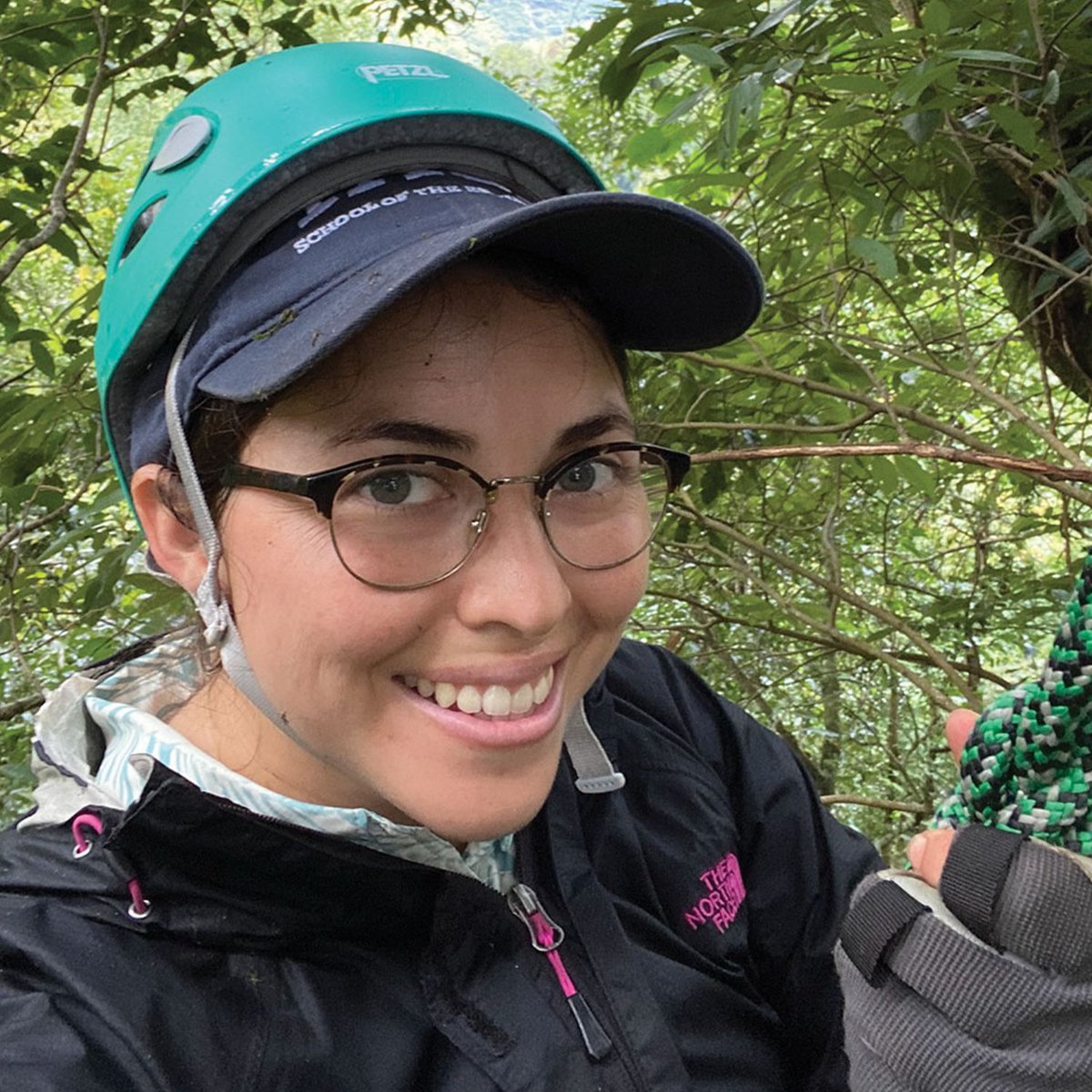 YaleEnvironment's tweet photo. What’s living in the canopy in tropical forests? In Mexico’s El Triunfo Biosphere Reserve, #YSE’s Siria Gámez

Learn more in this issue of Canopy. https://t.co/CC9VRyUz3Q

#biodiversity #TropicalForests #forest #coatis #margays #kinkajous #LatinasinSTEM https://t.co/sy5XEqOwUT