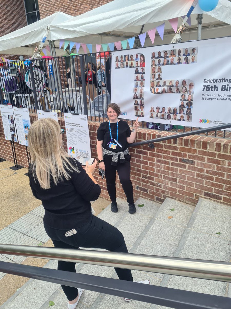 SWLSTG's tweet photo. Weβve had a fantastic day celebrating #NHS75 and the opening of Springfield Village at our Summer Street Party π₯³
Thank you to everyone who came and made the party so special and inclusive β a real celebration of the NHS and who we are as a Trust!
#MakingLifeBetterTogether https://t.co/r8QS1xzGTv