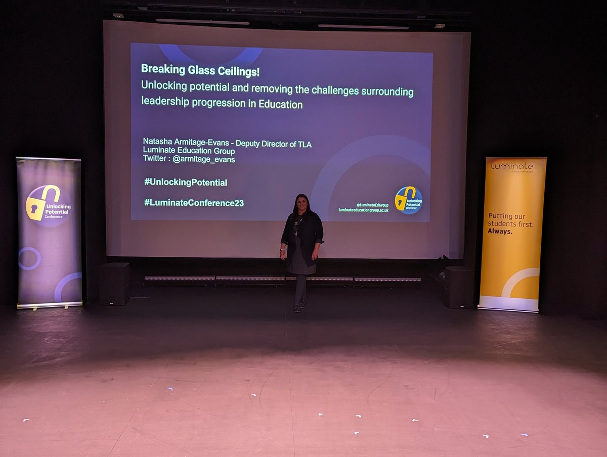 Fabulous day at the unlocking potential conference. It was lovely to see colleagues from across the group and we had some great discussion and reflection in my session this morning 😀🔐#unlockingpotential #LuminateConference23
