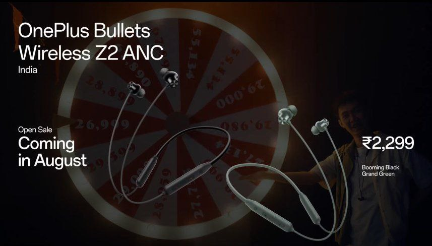 technomania0211's tweet photo. #OnePlusBulletsWirelessZ2 ANC launched in India for ₹2,299/-.

-12.4mm dynamic driver and anti-distortion audio technology
-45dB Hybrid Noise Cancellation
-3 precision microphones
-Supports AAC and SBC Codec
-BT 5.2
-AI Call Noise Cancellation
-magnetic controls for convenience https://t.co/fzyzq6pEfZ