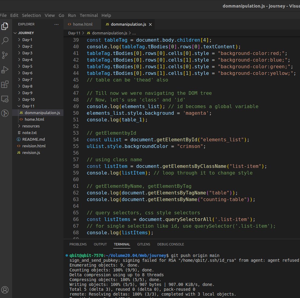 ge7i_spiron's tweet image. Day 33/60 #LSPPD33  Got my hands dirty with some basic techniques of DOM manipulation. #LearningWithLeapfrog #LeapfrogStudentPartnershipProgram.   #60DaysOfLearningWithLeapfrog
@lftechnology