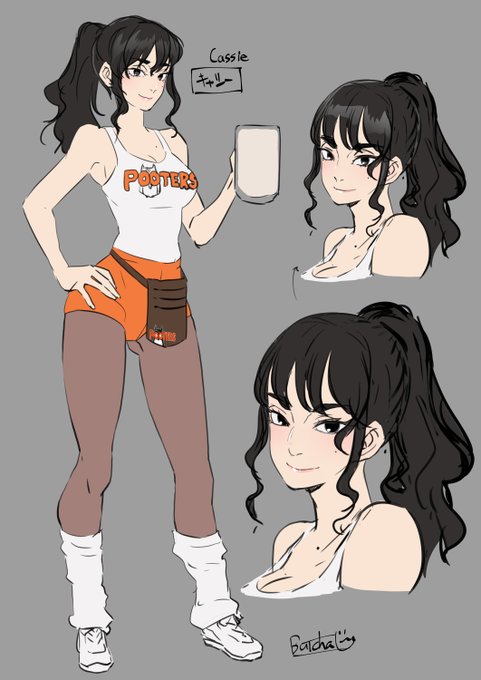 寝る前にNew Pooters girl(∩'∀`)∩
漫画絵に落とし込んでみた https://t.co/sNAFDA7Uaf 