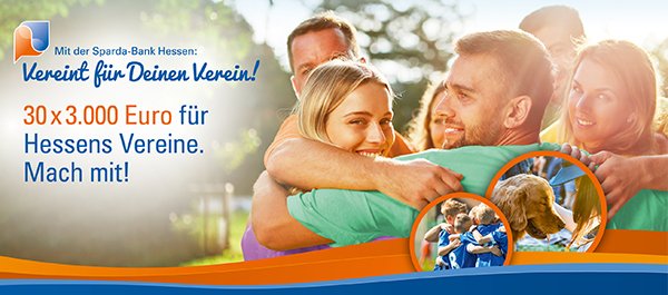 Das große Spendenvoting in #Hessen ist wieder gestartet. Vereint für Deinen Verein! Jetzt gemeinnützigen Verein mit tollem Projekt anmelden und beim Wettbewerb um Zuwendungen von 30 mal je 3.000 Euro mitmachen! sparda-vereint.de #spadavereint #spardahessen #ehrenamtinhessen