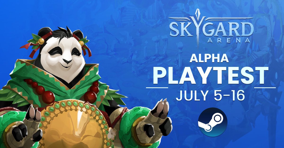 Skygard Arena's Alpha just started! 🥳

Join us now on Steam, from today (July 5th) until July 16th, and share your feedback with us on Discord! 

➡️ store.steampowered.com/app/2148970/Sk…