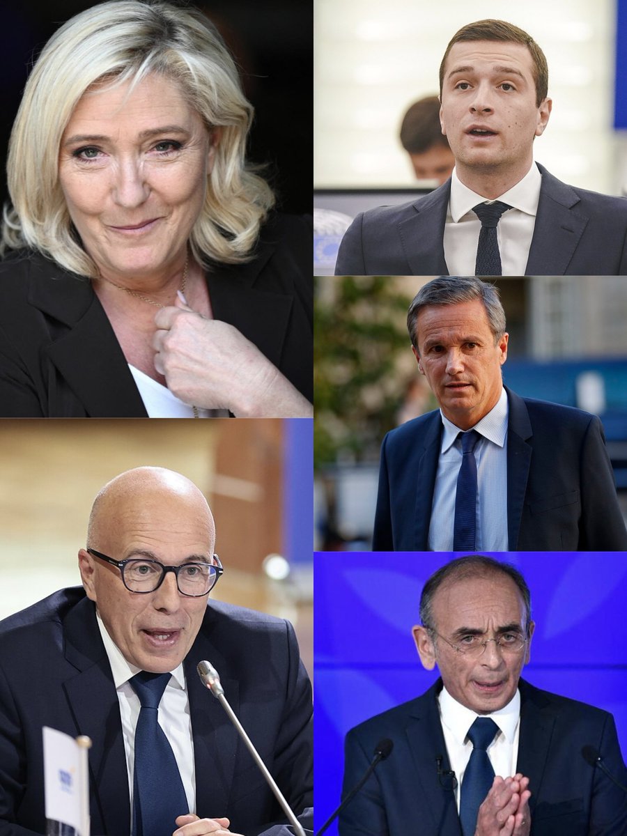Bientôt la "NUPES" de la droite ? Jordan Bardella (RN) évoque l'union des droites souveraines et va proposer à Eric Zemmour (Reconquête), Nicolas Dupont-Aignan (Debout la France) et Éric Ciotti (Les Républicains)