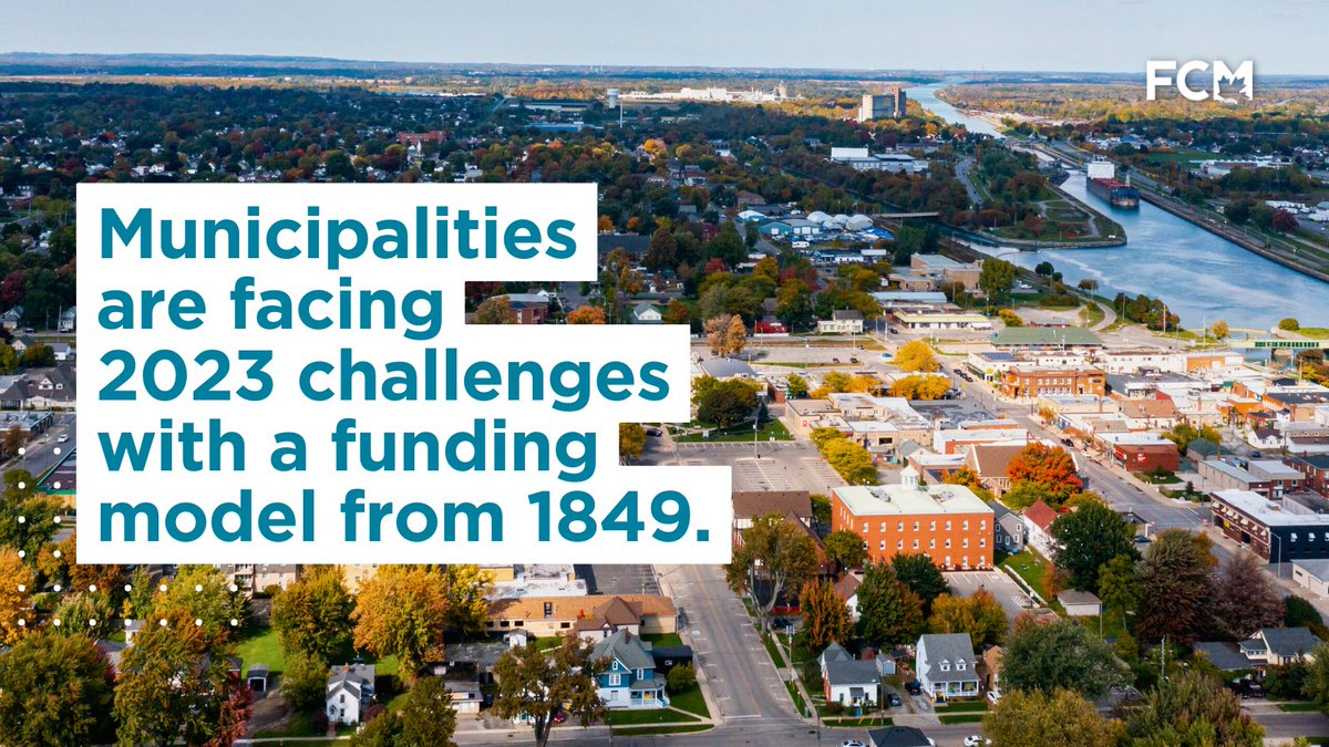 Local governments are facing 2023 challenges with a funding model from 1849 that was never designed to handle the demands of 21st century life in Canada. It’s time for a new Municipal Growth Framework—a   revenue tool that grows with the economy and a redefining of the way we