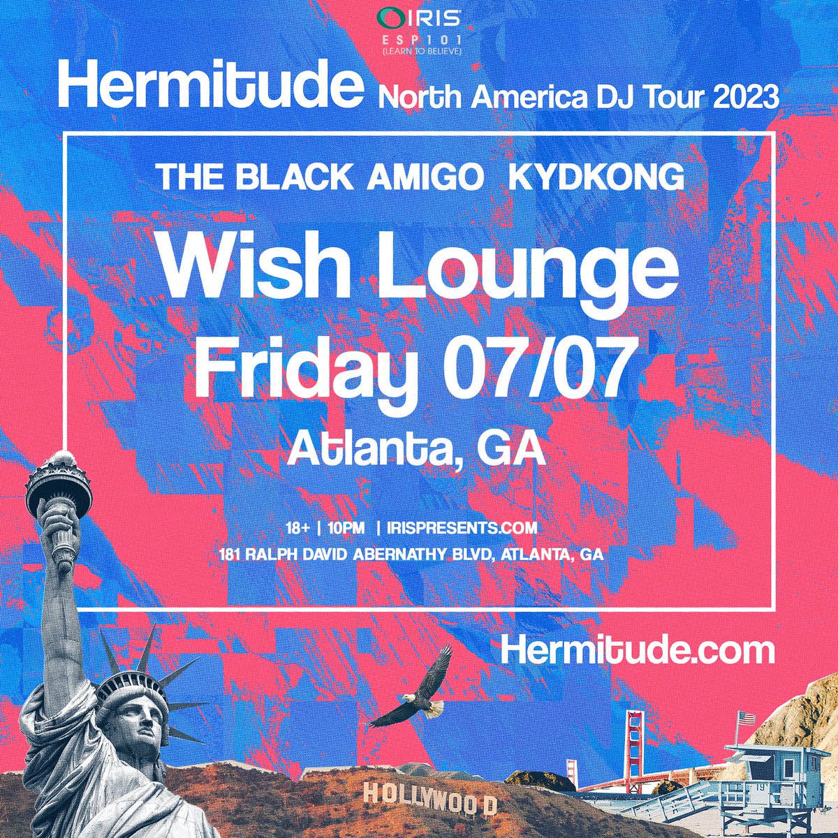 Alaaniel's tweet photo. We’ve got different vibes for you this weekend at @irispresents , come experience them both!

FRIDAY
Hermitude w/ support from: @_kydkong &amp; The Black Amigo

SATURDAY 
Bear Grillz w: support from:
Finderz Keeperz , Polar Bear, Famous Seamus

All tix: https://t.co/LHjOrD3WG3 https://t.co/ip922h2MXa