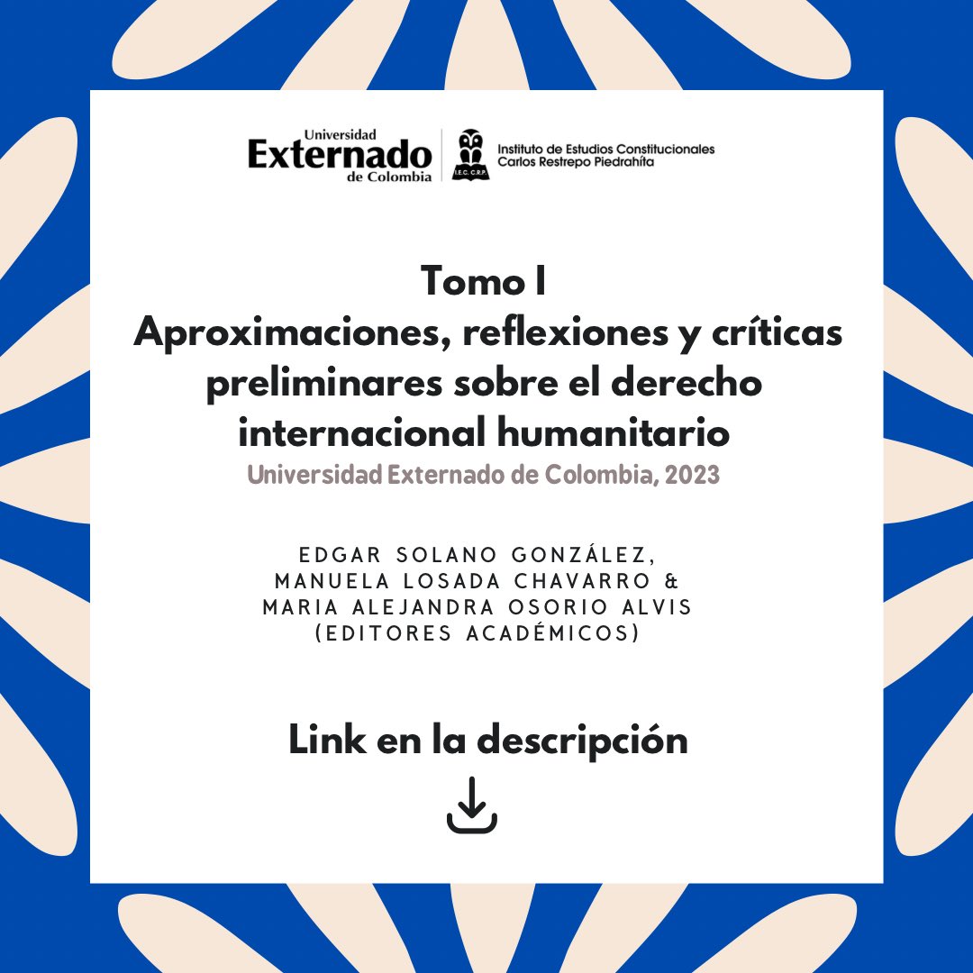 DerConstUEC's tweet photo. En este tomo, encontrarás capítulos de @a_leonmarin @drqv0 @LauraInigoAlv @UNSR_DPRK @jfoliveraastete @elbelga88 @RaquelRegueiroD @WalterArevaloR1 @AdrianLengua @AnaMCoralD entre otros!

2/7 🧵 https://t.co/C3YHje6B7j