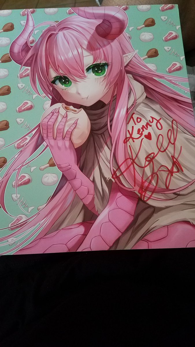 kenny_three's tweet photo. @KBeeThatsMe Wow...love it Katelyn, I'm not sure if you remember Kenny from @ElPasoComicCon hope you are well, it was a pleasure talking with you...btw...I took your signed print to the framer last week...💗 https://t.co/SxpQzRSRv5