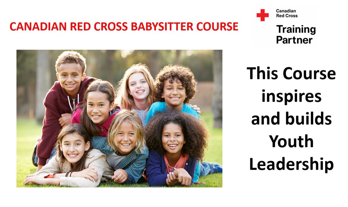 We still have spaces for our July 14th &amp; 24th courses in #ldnont providing substantial emphasis on First Aid skills in the Babysitting Course. Learn more and register online:  londontraining.on.ca/first_aid.htm <a href="/redcrosscanada/">Canadian Red Cross</a> #RedCross <a href="/kaybee369/">Kristie Holden</a> <a href="/glen_cairn/">Glen Cairn CRC</a>