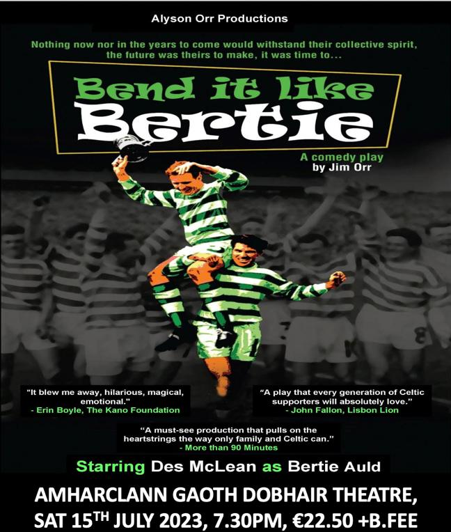 Bend it like BERTIE

From Vegas to Donegal!

For one night only.

10 days to go.

eventbrite.co.uk/e/bend-it-like…

<a href="/Celticnewsnow/">Celtic news now</a> <a href="/CelticResearch/">Celtic Research</a> <a href="/TheShamrock1888/">T H E ~ S H A M R O C K ☘️</a> <a href="/ETimsNet/">E-Tims</a> <a href="/desmclean/">des mclean</a> <a href="/The_Swingcats/">Witch Hunt</a> @jimmythechiz <a href="/citizentommy/">Tommy Sheridan</a>