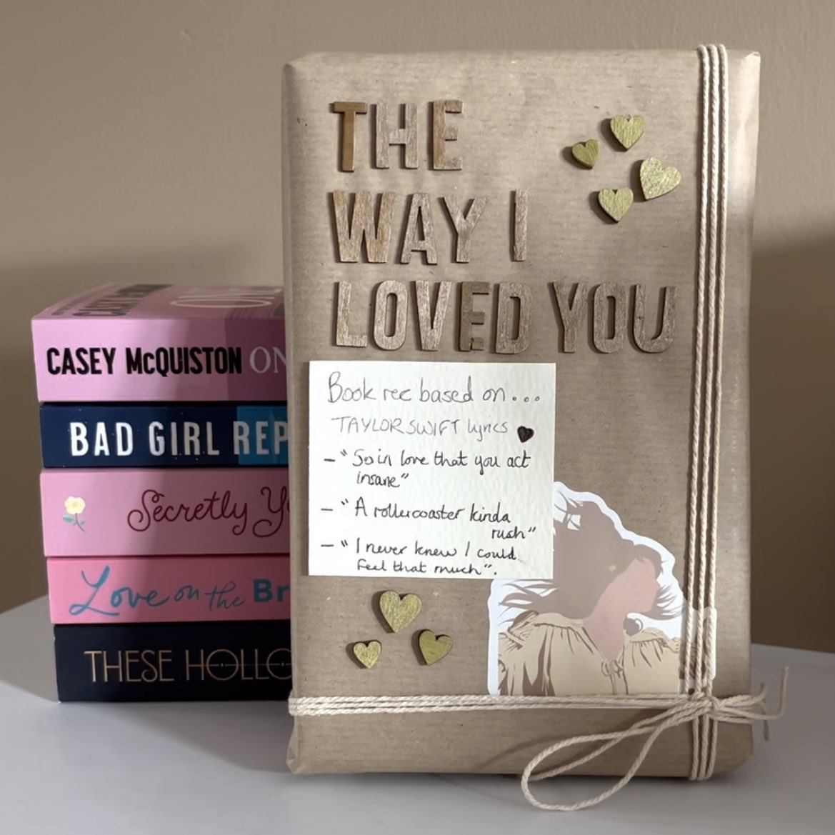Now on Etsy - Mystery book recs based on Taylor Swift lyrics🎶