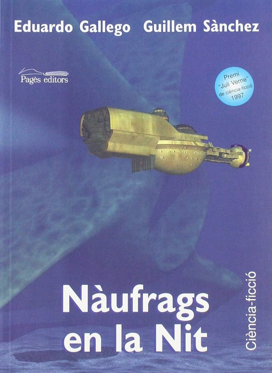 "Nàufrags en la nit",  d'Eduardo Gallego i <a href="/guillem_gsan/">Guillem Sánchez</a>. Una història corteta sobre el primer contacte.
Completada la casella a 4 mans del  #BingoCifiCat 2023