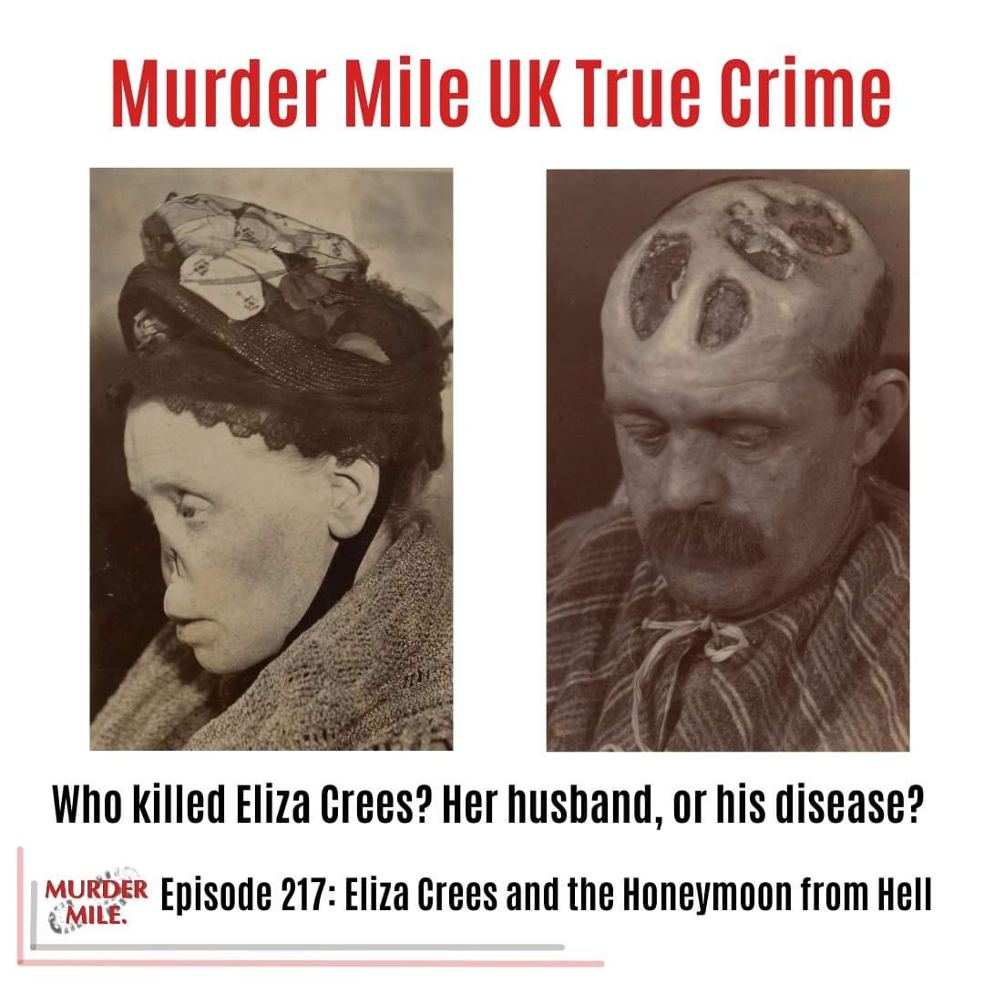 In the 1880s, one-in-five Londoners were afflicted by a deadly disease, which could lay dormant for years, before it ravaged its host to madness and death. 

But was this the true killer of Eliza Crees? 

Find out in Ep217: Eliza Crees and the Honeymoon from Hell. 

Mx