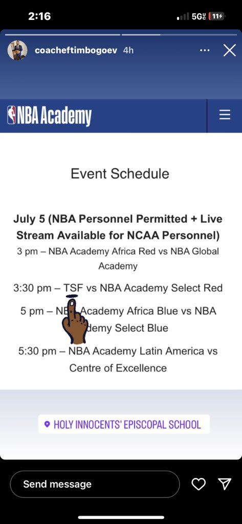 Check Us Out @NBAAcademyPR <a href="/3/">Blair</a>