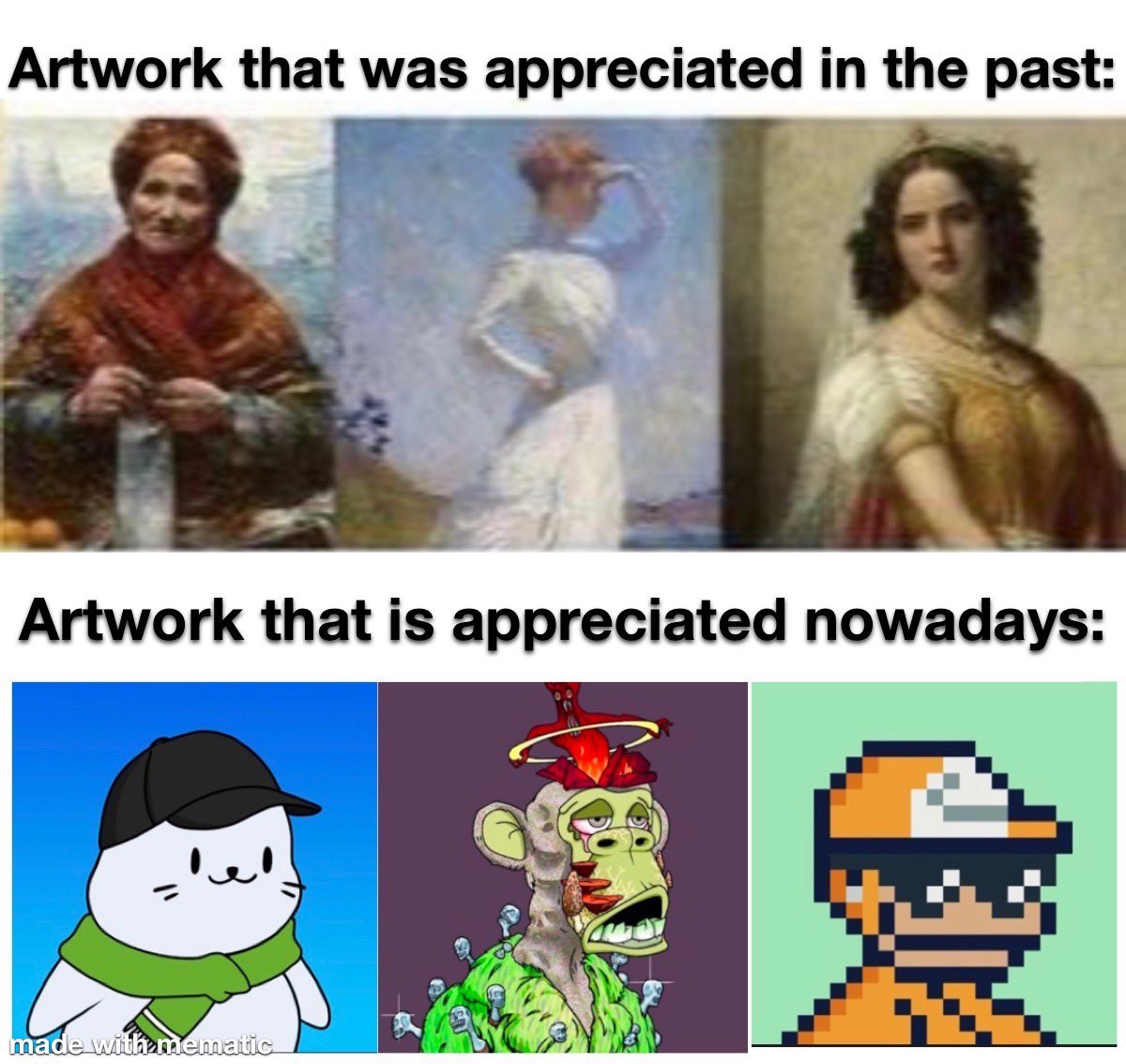 SammySendz's tweet photo. If only Da Vinci had the blockchain https://t.co/ngNl5N8pGl