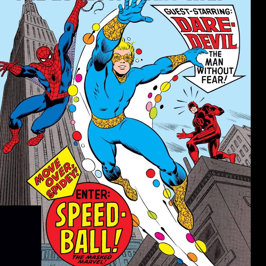 MarvelMarveling's tweet photo. On this week’s all new episode, we present the strange story of Speedball!
#marvel #marveling #speedball https://t.co/ilzhVwCTFq https://t.co/S7kqEoLWpP