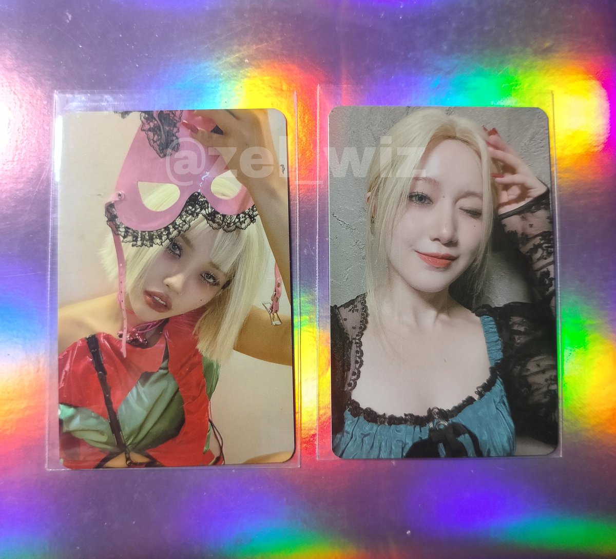 zel_wiz's tweet photo. WTS LFB (G)-IDLE I LOVE PHOTOCARDS

#zel_wizsells

🩷Album pulls 

JEON SOYEON pc &amp; YEH SHUHUA pc
📍₱250 SET
📍MOD: ggx or sco 
📍9/10 condi | can send vid of condi

@gidlemarket_PH
@GIDLEMERCHRTPH 

Pls help rt po🫶 tysm! https://t.co/MiqSnDozZz