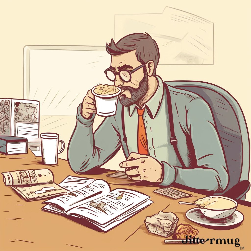 jittermug_'s tweet photo. #wednesdaythought :Energized by coffee and lunchtime flavors. ☕️🥗 Powering through the day with renewed energy. https://t.co/yzYalSThMe
