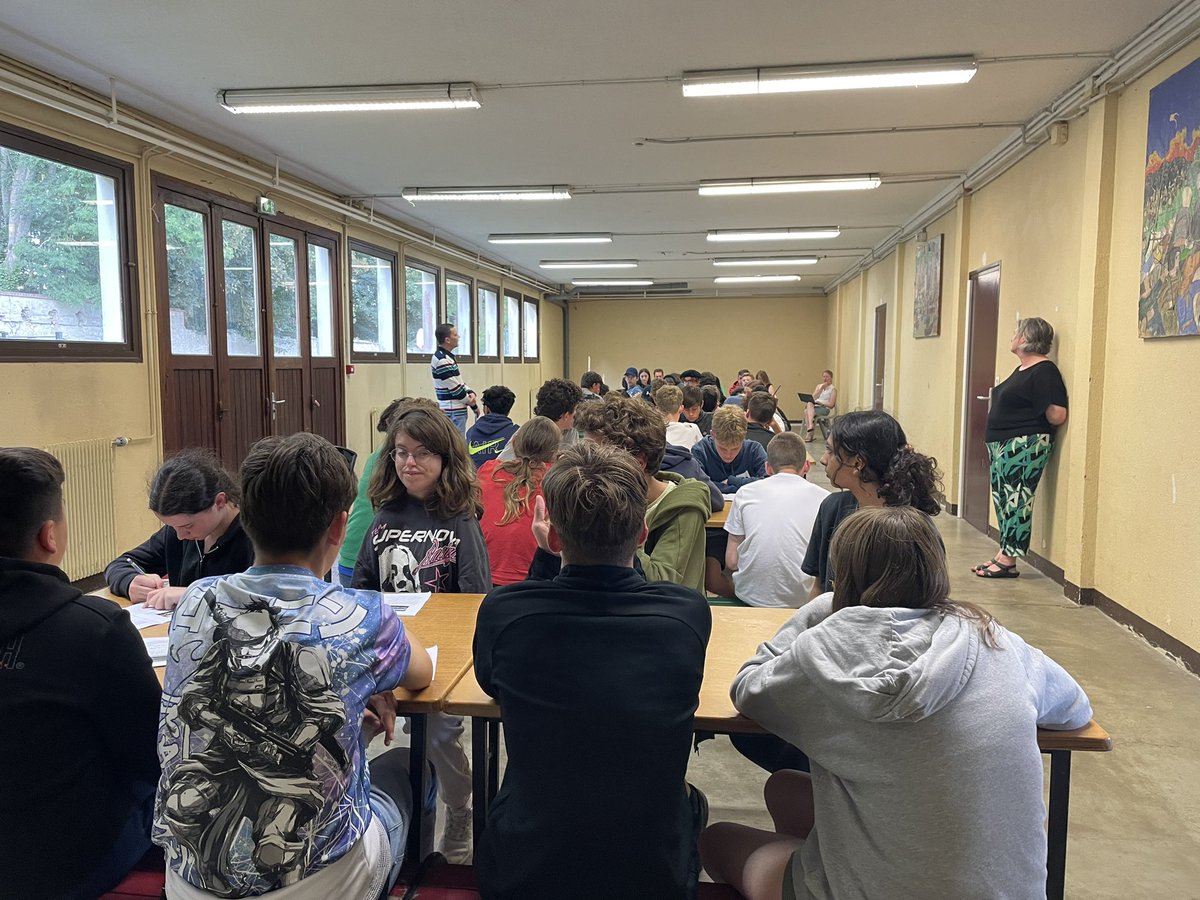 BeauNormandy's tweet photo. Our final reflection session #Normandy23 https://t.co/gB89EV2EuH