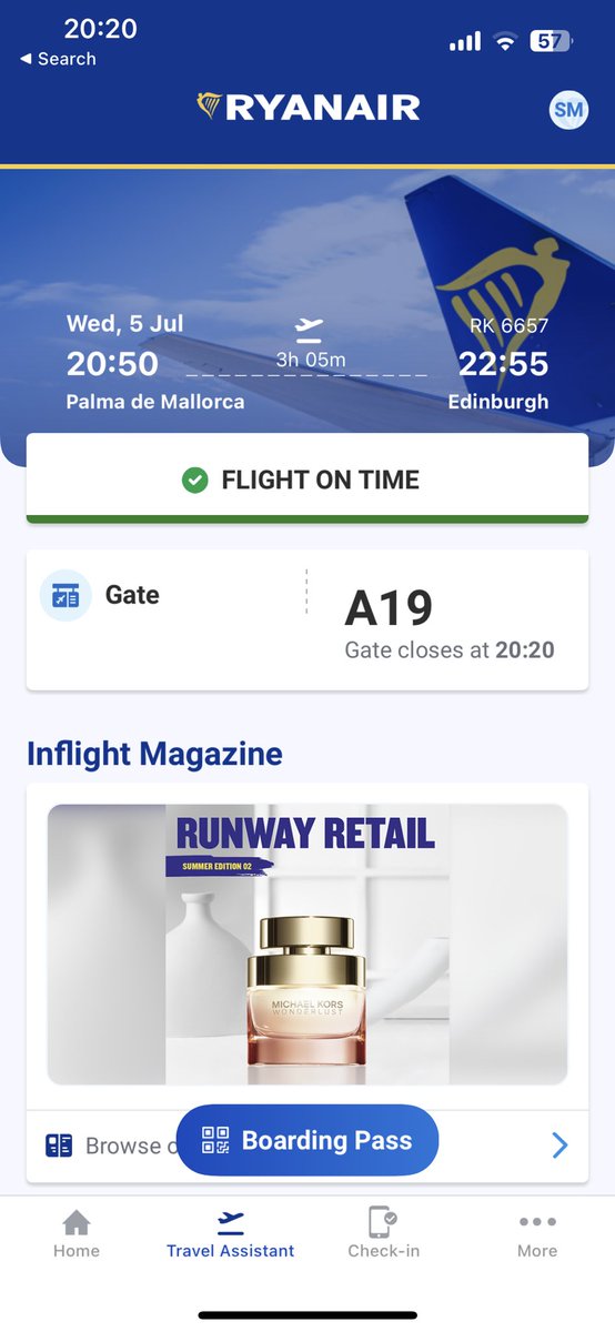 murraymint28's tweet photo. @askryanair @Ryanair Your apps as bad as your staff at the airport. No correct info on outbound either. Had to check the airport websites to find out we’re delayed. https://t.co/E6Smot6nTz