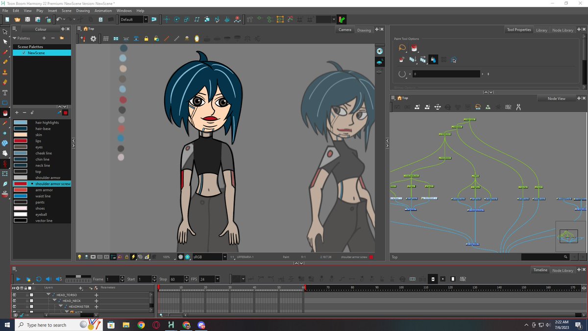 spacey_illust's tweet photo. art student things </3  rushing this rig to catch up on my other projects and work on comms https://t.co/Wo28uWWfX3