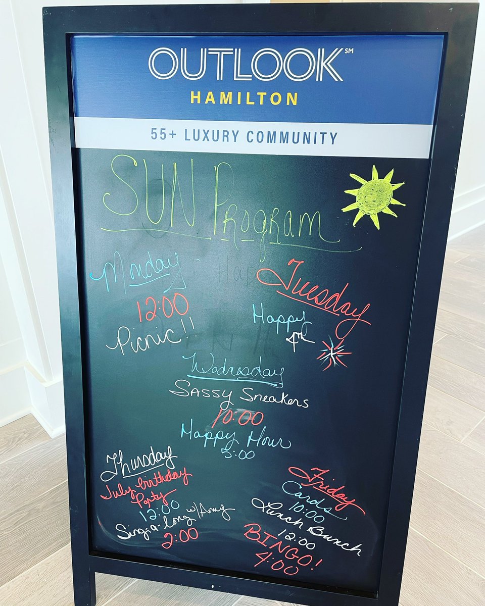 HamiltonOutlook's tweet photo. There’s always something fun to do here at Outlook Hamilton!  #nowleasing #sunprogram #55andbetter #seniorliving https://t.co/cB7gnQKCHM