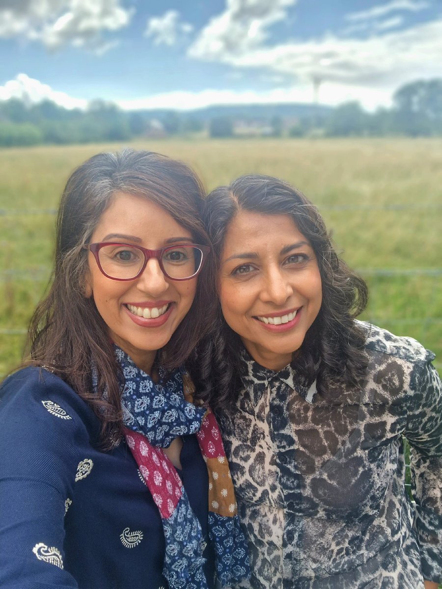 Grt time with @jurassicg1rl last 2 days. Talking life, family commitments, cultural histories, deep EDI beyond tokenism, decolonising, what it means to be a #wocinnature Effortless when someone hears & gets you. And she went to the same school as my daughters 

#Southasianwomen