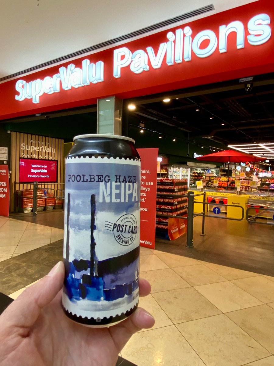 Our beers are now available in SuperValu Pavilions Swords! 🤩🍻 Drop in and have a try 👌 #swords #supervalu #craftbeer #irishbeer